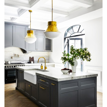 Black and grey Kitchen 
